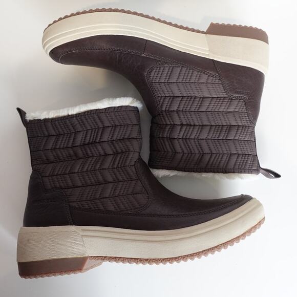 Merrell Haven Bluff Polar Brown Waterproof Booties size 10 - Picture 5 of 9